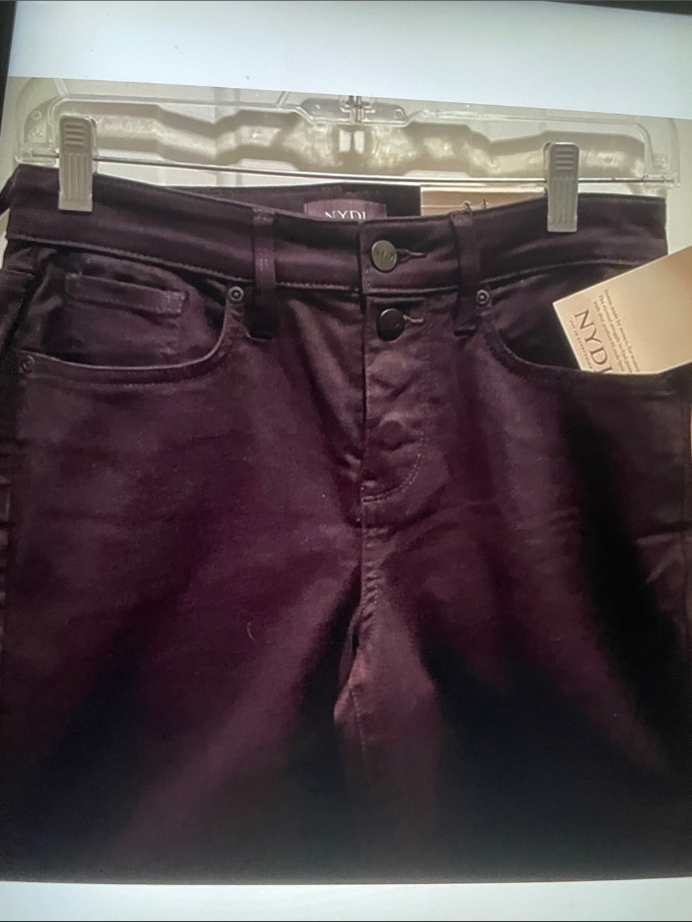 NYDJ Women's Black Jeans.